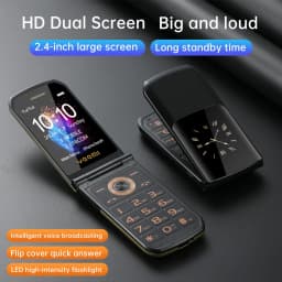 NEW YeeMI S7 2G Flip Feature Phone Durable Dual SIM Bluetooth Large Bluetooth FM Large 4800mAh Durable High-quality Phone