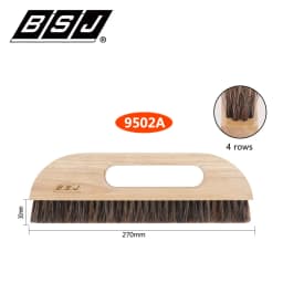Wallpaper Brush Wallpaper Smoothing Brush Multi-Purpose Cleaning Brush Wooden Handle Wallpaper Paste Brush Cleaning Tools