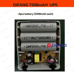 DIFANG 7500mAH UPS Battery Power Adapter For Camera Waterproof Battery Backup UPS IP Camera Source Router WiFi Camera Charger