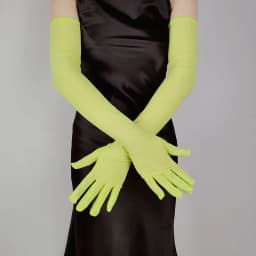 Summer Women UV Sunscreen Elasticity Mesh Driving Sun Glove Sexy Long Lace Fun Flirt Black Silk Thin Arm Sleeve Mitten H98