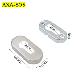 1Pcs 304 Stainless Steel Split Lock Cover Interior Door Lock Cylinder Accessories Decorative Cover