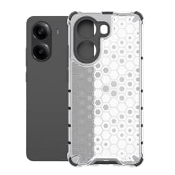 Honeycomb Style Armor Shockproof Case For Xiaomi Poco X7 Pro Redmi Turbo 4 5G TPU Frame Hard Plastic 2 in 1 Phone Cover Fundas