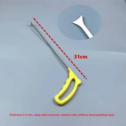 4pcs Stainless Steel Painless Dent Removal Tool Flat Shovel Hail Car Door Dent Remover Body Repair Tools