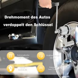 Car Torque Multiplier Wrench Labor Savings Spanner Lug Nut Lugnuts Remover