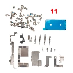 1set Full Inside Small Metal Parts Shield Plate Set Kit Holder Bracket For iPhone 6s 7 8 XS XR XS 11 12 13 14 15 16 Pro Max Plus