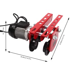 1000kg Electric Hoist Wire Winch Lifting Crane Cable Hoist Winch for Garage Elevator  Factory Warehouse