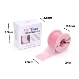 1PC Non-Woven Micropore Silicone Gel Eyelash Tape Breathable Sensitive Skin Resistant Under-Eye Pad for Eyelash Extension Tools