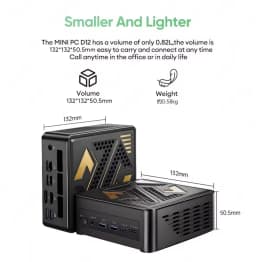 Topton Gamer Mini PC AMD Ryzen AI 9 HX 470 370 365 H 255 MCIO USB4 32G LPDDR5 2*2.5G LAN 2*PCIe Desktop Mini Computer Windows 11