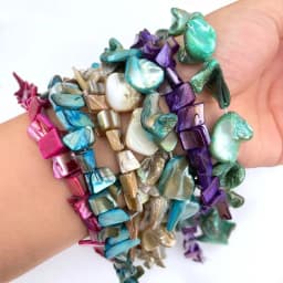 Natural Shell Coin Freefrom Stone Beads Loose DIY Strand 15 Inch For Necklace Bracelet Earring Jewelry Making