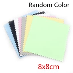 10pcs Silver Polish Polishing Cloth Soft Cleaning Cloth Wipe Wiping Cloth For Silver Gold Jewelry Tools