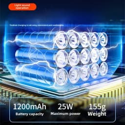 YIJU Wireless Inflation Pump Portable Outdoor Mini Air Compressor Air Cushion Bed Swim Ring Multi Function Air Pump