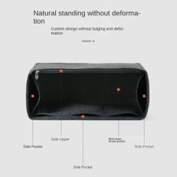 Insert Organizer Large Capacity Travel Bag Special liner Bag For Keepall 45 50 55 60 Travel Bag Pull Type lined Bag