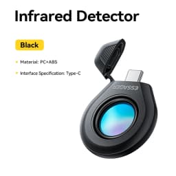 Essager Infrared Camera Detector Anti Peeping Lens Finder Spy Gear For Travel Hotel Security Protection Hidden Camera Detection