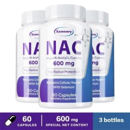 NAC Capsules - Enhances Immune, Promote Liver and Kidney Detoxification & Repair, Respiratory Health