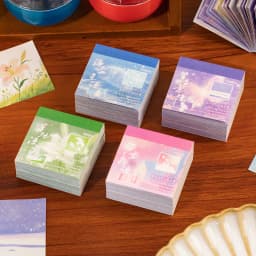 50sheets Kawaii Ins Sea Salt Star Language Mini Message Sticker Book DIY Diary Scrapbook Creative Decoration Cute Stickers