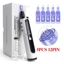 Hydrapen Microneedle Beauty Hydra Derma Pen with 5 Adjust or 12pin 24pin 36pin 42pin Rouna Nano 3D 5D Cartridge Skin Care Tool