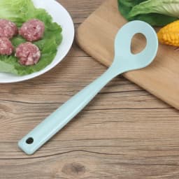 Non-Stick Meatball Maker Spoon Meat Baller Elliptical Leakage Hole Meat Ball Mold Meat Tool Kitchen Utensil Gadget