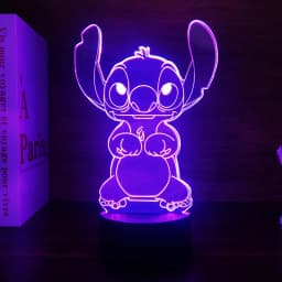 3D Illusion Stitch 7/16 Color LED Night Light Smart Touch Room Decor Bedside Night Light Birthday Valentine's Day Christmas Gift