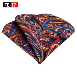 Men Pocket Square Hanky New Design Suit Pocket Handkerchief Fashion Paisley Grey Gold Color Hanky Man Daily Outfits Accessories