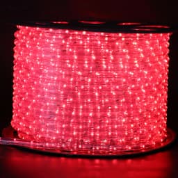 220V LED Strip Light With UK Power Plug Round 2-wire Outdoor IP67 Waterproof Christmas Decoration Led Lamp Ribbon Home Decor