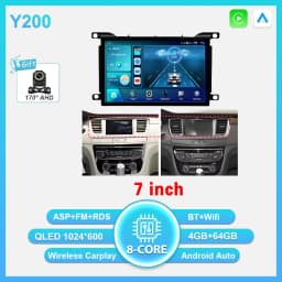 Android 16 Video For Peugeot 508 508SW For Citroen DS 5 DS5 508 2011 -2018 CarPlay Android Auto Car Radio GPS DSP Screen 4G Wifi