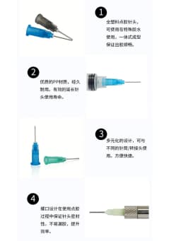 Straight Precision Liquid Syringe Dispenser Needles Stainless Steel Tube Blunt Needle 50pcs/Bag 14g 15g 16g 18g 19g 20g 21g 30g