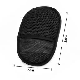 1PC Car Wash Mitt Microfiber Cleaning Glove Scratch Free Soft Plush Auto Detailing Mitt for Exterior Interior Washing Care