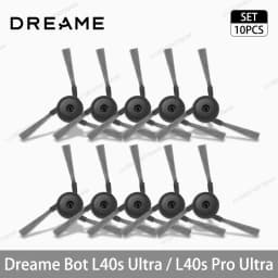 Dreame L40s Ultra / L40s Pro Ultra Vacuum Cleaner Replacement Accessories Main Side Brush HEPA Filter Mop Cloths Dust Bag Spare