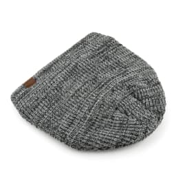 Winter Warm Skullies Beanie Men Thermal Multi-colored Knitted Minimalist Hat Thick Double-Layer Fleece Lined Skull Cap
