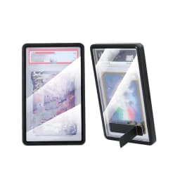 Aluminum Alloy Multicolor Trading Card Protect Metal Case with Stand, For PSA BGS Graded Card Slab Display, For PTCG Collectors