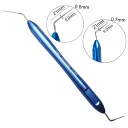 JUMTOP Dental Endodontic Hand Plugger Gutta Percha Root Canal Vertical Filling Instrument Tools