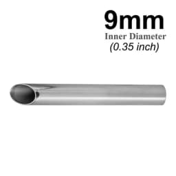 Body Piercing Tool Piercing Receiving Tube 1Pcs Stainless Steel for Ear Navel Tongue Piercing Work
