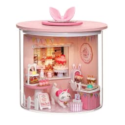 Wooden Mini DIY Doll House Kit For Making And Assembling Room Models Toys Home And Bedroom Decorations With Furniture Dollhouse