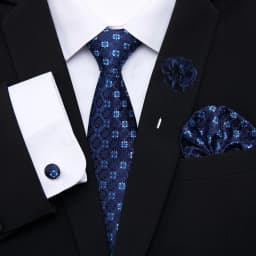 Great Quality Pink Floral Bow Tie Pocket Squares Cufflink Brooch Clip Pin Set Man Necktie Suit Accessories Birthday Gift