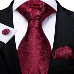 160cm Length Men's Tie Set Handkerchief Cufflinks Wedding Party Accessories Neck Ties Gift for Men Wholesale