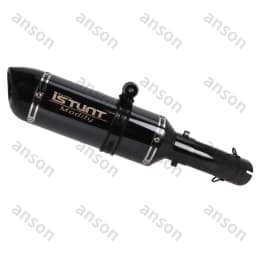 Exhaust System Muffler Pipe Slip on For Kawasaki Z400 Ninja 400 Ninja 500 Z500 2018-2025 Ninja 500 Exhaust System