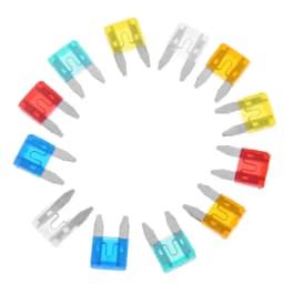 60/120/180pcs 5A 10A 15A 20A 25A 30A Auto Car Fuses Assortment Set Car Styling Truck Safety Mini Blade Fuse Replacement