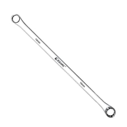 EZARC Extra Long Box End Wrench Metric Combination Durable Aviation Spanner CRV 8mm-19mm Chrome Vanadium Steel Repair Tool 1PC