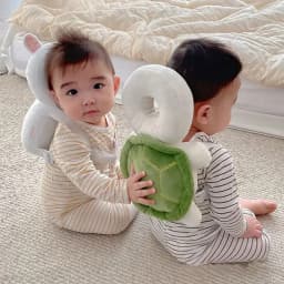 1PCS Head Protector Turtle Backpack for Toddler Baby Protection Infant Crystal Velvet Pp Cotton Cute Adjustable