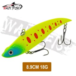 WALK FISH Sinking Vibration Fishing Lure 10g 14g 18g 22g Hard Bait Artificial VIB Winter Ice Fishing Pike Bait Tackle Isca Pech