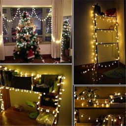 5M 40LED Light String Fairy Bubble Ball Light Festive Light Garland EU Plug Indoor Christmas Wedding Outdoor Garden Decoration