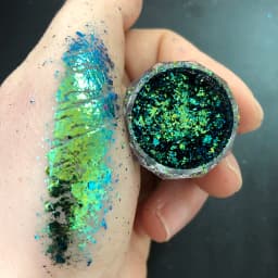 12 Colors Chameleon Glitter Flakes Irregular Untra-Thin Chameleon Yuki Glitter Sequins Mirror Effect Manicure Chameleon Sequins