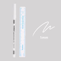 1Pcs Surgical Skin Marker Pen Ear Nose Piercing Facial Beauty Eyebrows Tatoo Eyelash Grafting Makeup Tool Waterproof Blue White