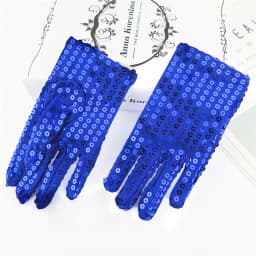 1 pair of children's high elasticity sequin gloves, dance competition, dance performance, party performance, exquisite children'