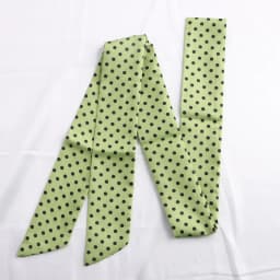 Women Narrow Long Scarf Polka Dot Tie Bag Ribbon Headband Choker Streamer Lady Accessories