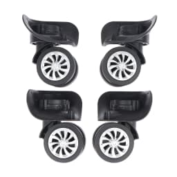 4Pcs Suitcase Luggage Universal 360 Degree Swivel Wheels Trolley Wheel Tools