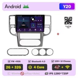 Car Radio Android For NISSAN X-TRAIL Xtrail 2003-2007 Carplay Auto Player Multimedia Video GPS Navigation Rear Camera Screen DVD