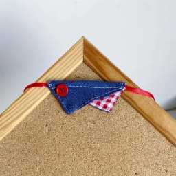 1Pc 22 Kinds Cute Mini Saliva Towel Doll Clothes Suitable For 10cm Cotton Doll Triangle Scarf Decoration