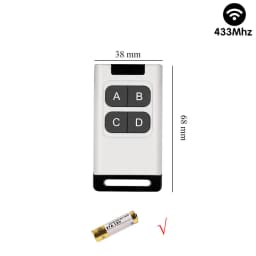220V Wireless Remote Control Socket Switch EU FR Plug-in Electrical Socket Programmable Outlet Switch for Light,Smart Home 15A