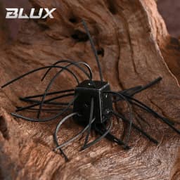 BLUX Dice Rubber 6pcs/lot Soft Bait 12mm 1.8g Handmade Power BFS Fishing Lure Silicone Worm Freshwater Bass Artificial Tackle